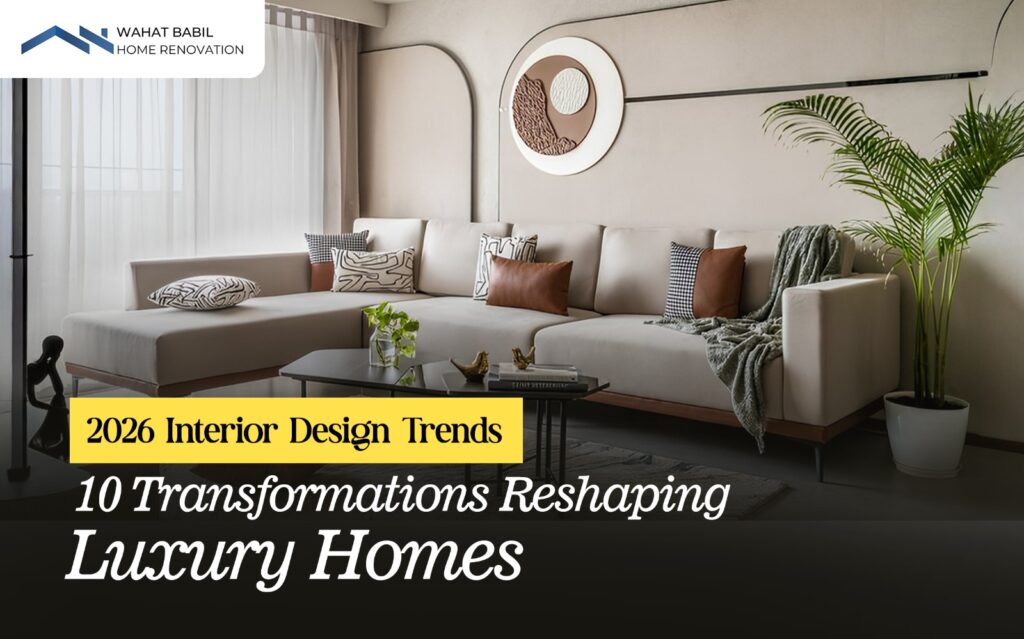 2026 Interior Design Trends: 10 Transformations Reshaping Luxury Homes