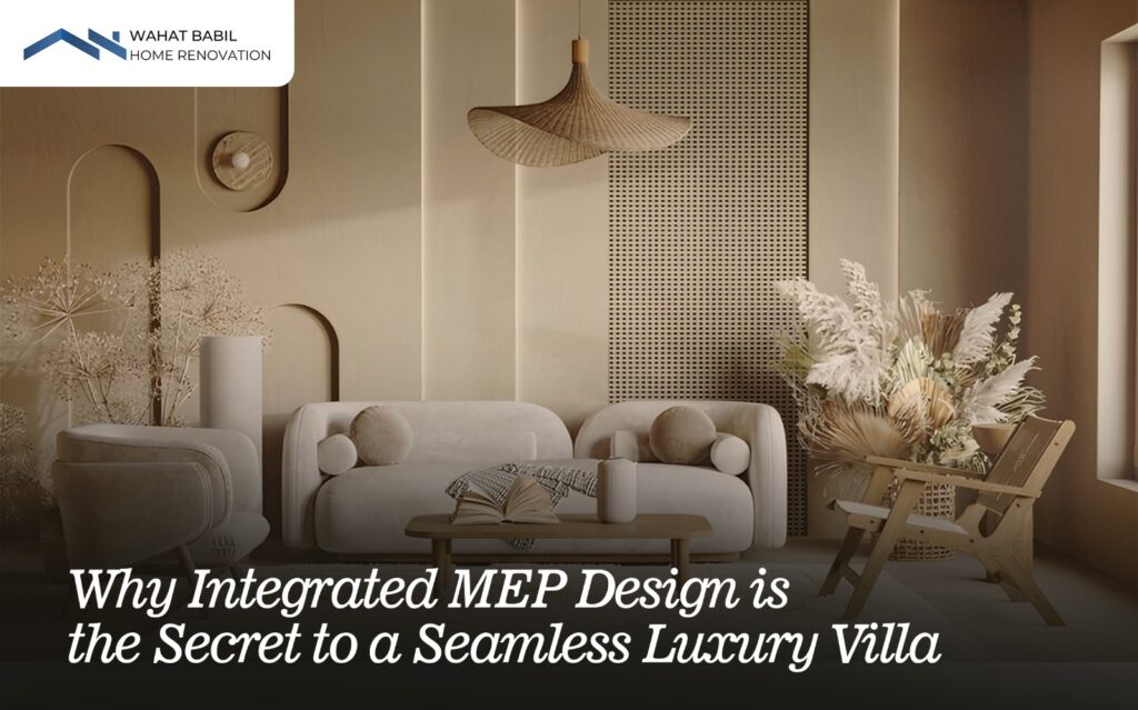 Behind the Walls: Why Integrated MEP Design is the Secret to a Seamless Luxury Villa