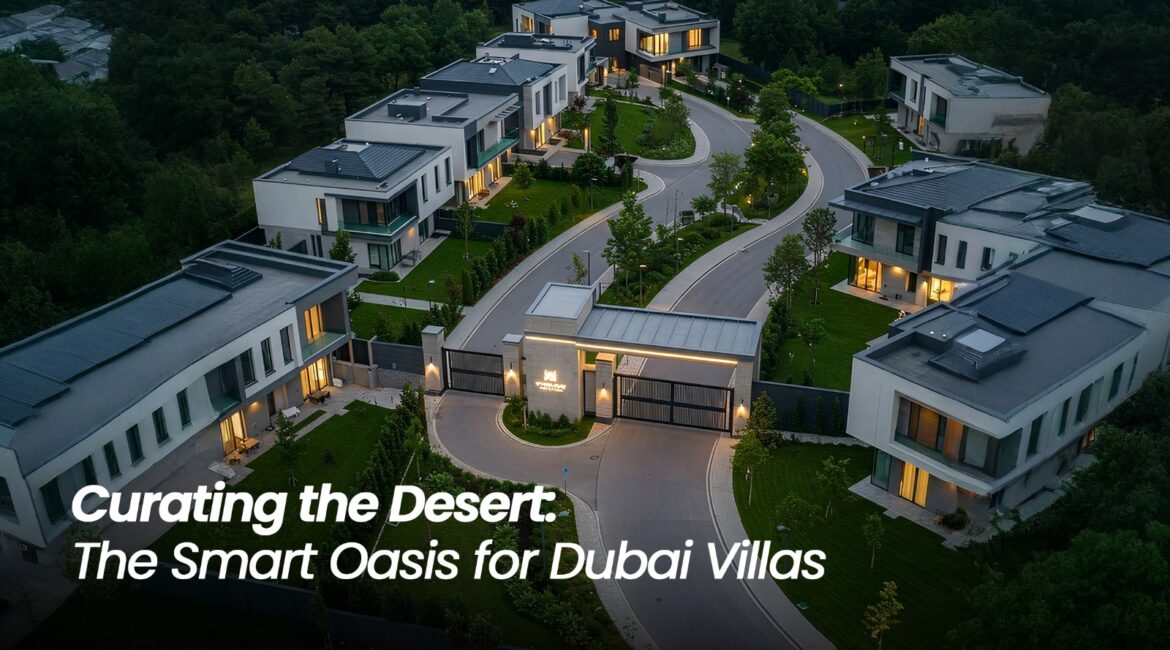 Dubai villa Landscape