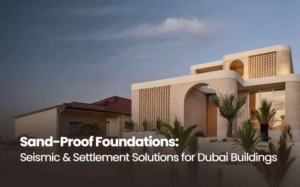 Sand-Proof Foundations: Seismic and Settlement Engineering for Stable Dubai Builds