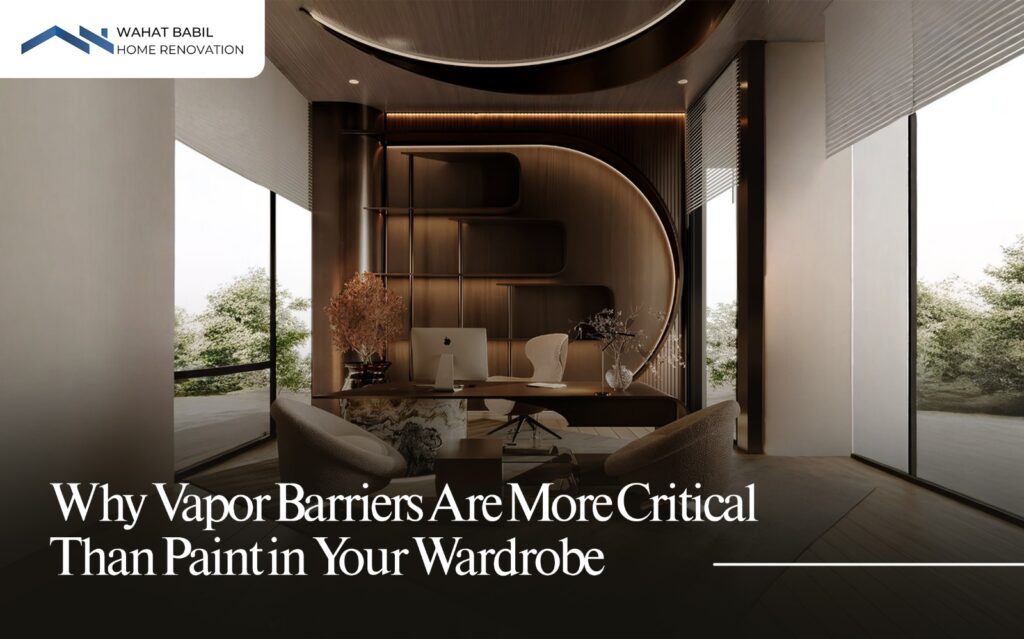 The Humidity Barrier: Why Vapor Barriers Are More Critical Than Paint in Your Wardrobe