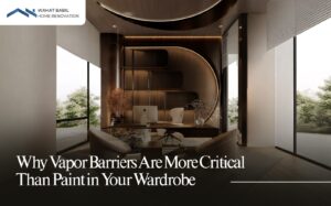 The Humidity Barrier: Why Vapor Barriers Are More Critical Than Paint in Your Wardrobe