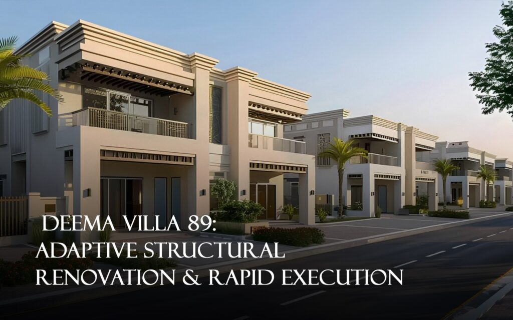 Deema Villa 89: Full Renovation & Extension by Wahat Babil