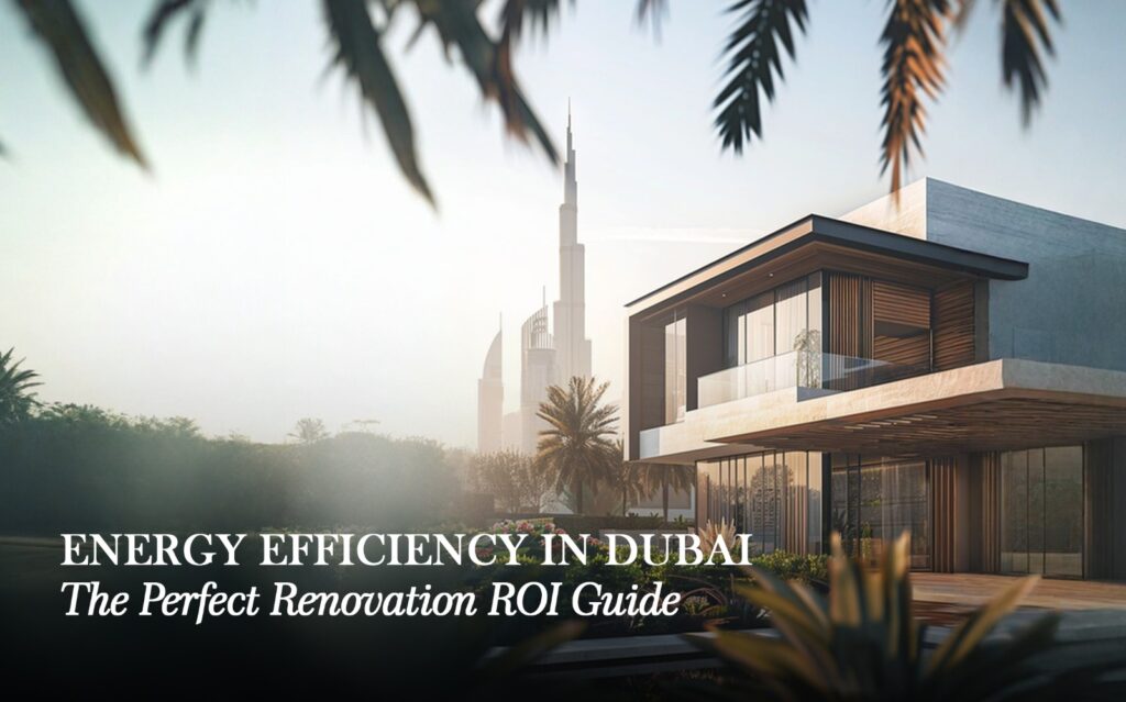 Energy Efficiency in Dubai: High-Performance Home Transformation