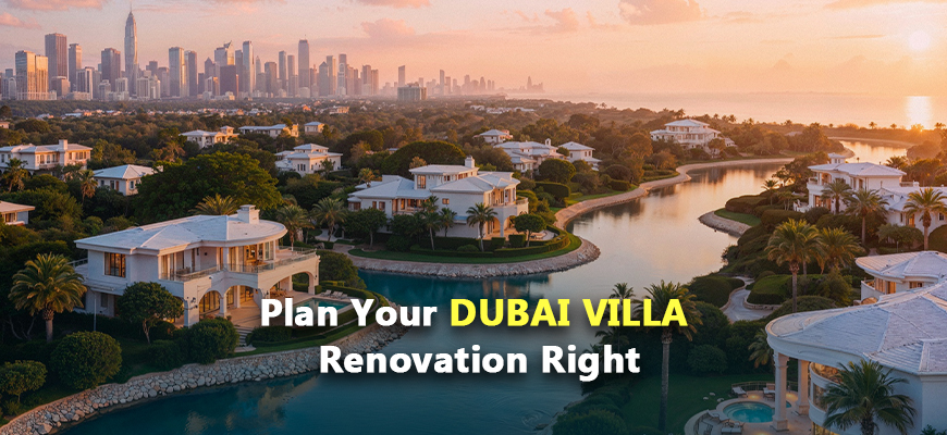 How to Budget, Timeline, and Prepare Your Dubai Villa for a Professional Renovation