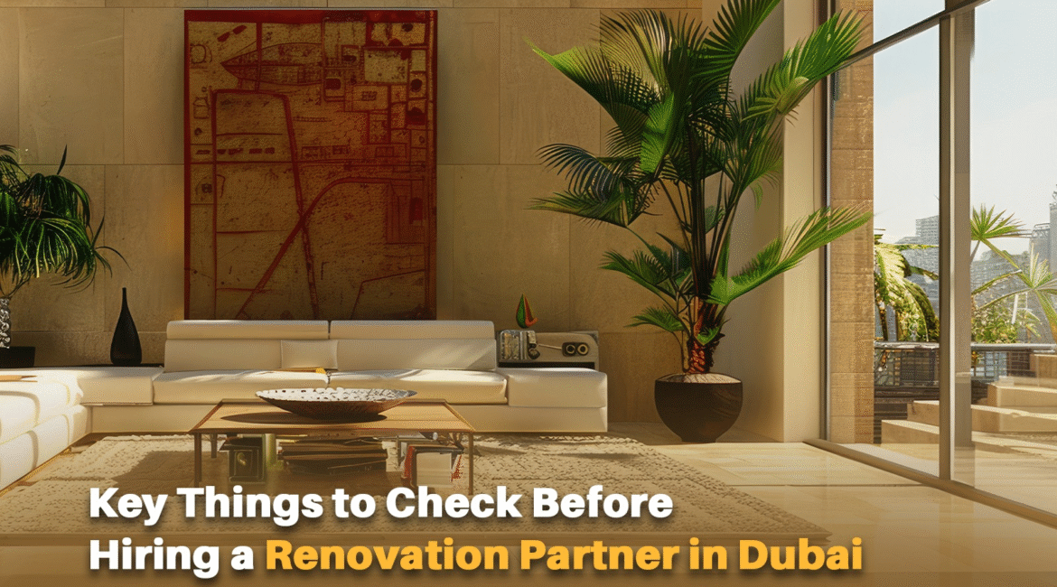 Renovation Partner in Dubai