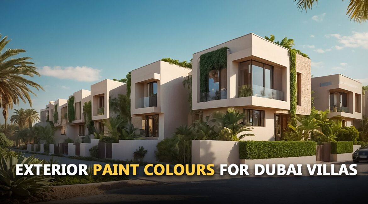 Exterior villa Piant colors