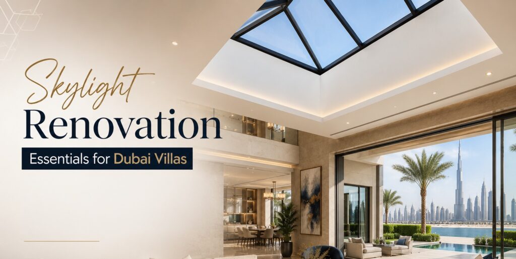 Skylights In Dubai Villas: How To Bring In Natural Light Without Turning Your Home Into An Oven