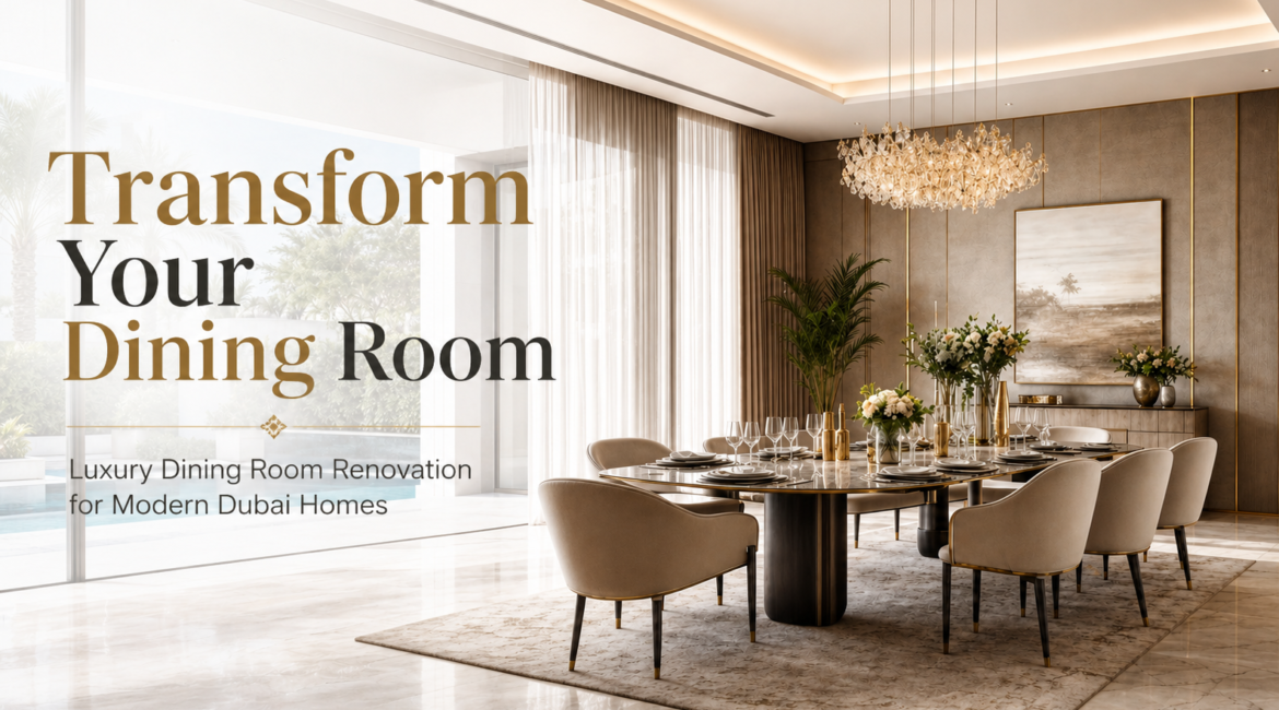 dinning room renovation