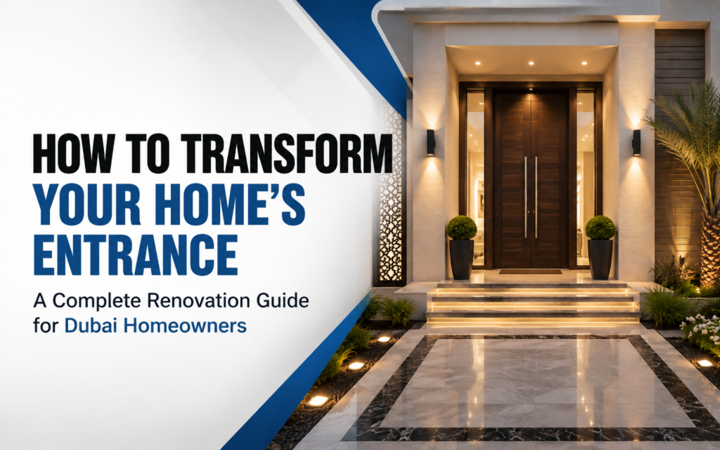 How to Transform Your Home’s Entrance: A Complete Renovation Guide for Dubai Homeowners