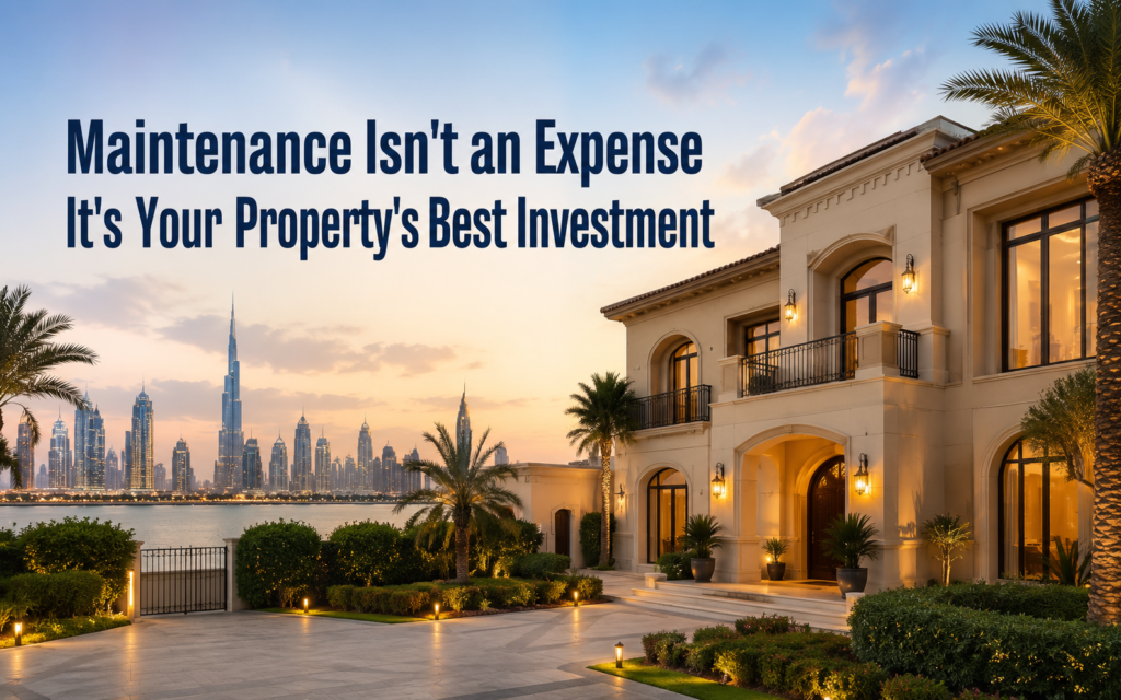 Why Maintenance Isn’t Optional: The Dubai Property Owner’s Complete Guide to Protecting Your Investment