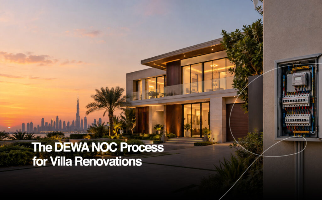 The DEWA NOC Process for Villa Renovations: Documents, Steps and What Gets Rejected
