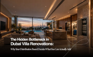 The Hidden Bottleneck in Dubai Villa Renovations: Why Your Distribution Board Decides What You Can Actually Add