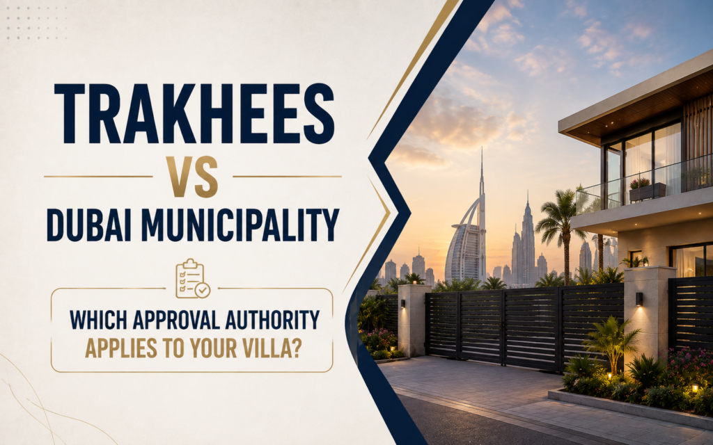 Trakhees vs. Dubai Municipality: Which Approval Authority Actually Applies to Your Villa